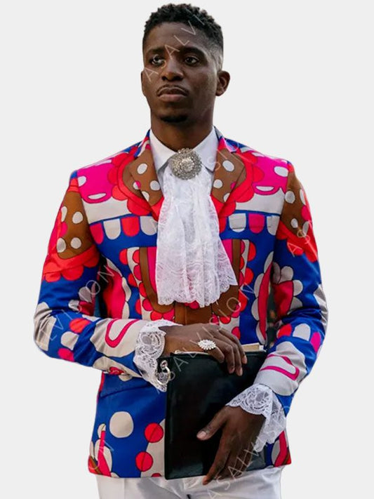 Julien Emily In Paris Season 3 Multicolor Blazer