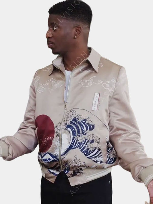 Julien Emily In Paris Season 3 Pastel Printed Jacket
