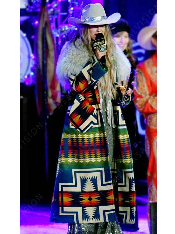 Lainey Wilson New Year’s Eve Live Nashville Big Bash NYE Coat