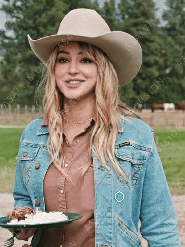 Laramie Yellowstone Season 4 Denim Jacket