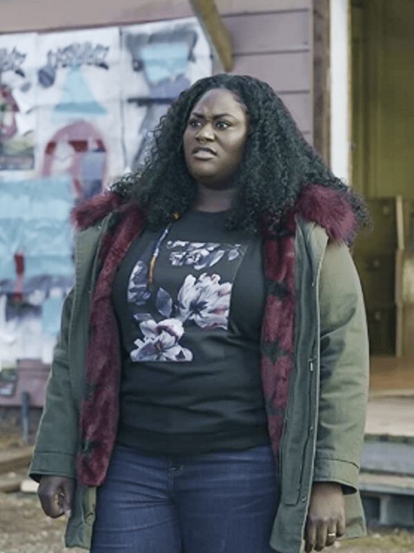 Leota Adebayo Peacemaker 2022 Danielle Brooks Green Parka Jacket