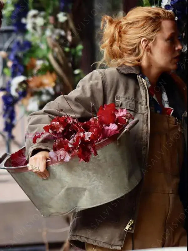 Lily Bloom Blake Lively Cotton Jacket