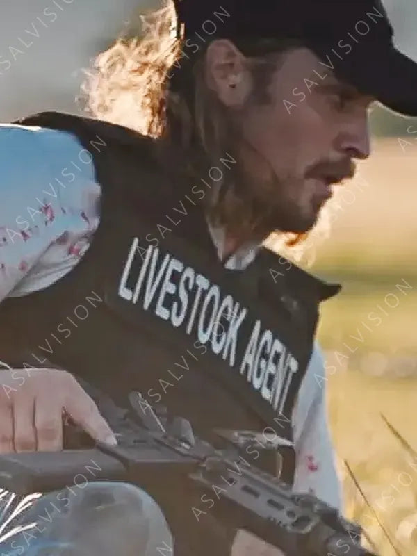 Livestock Agent Yellowstone Black Vest
