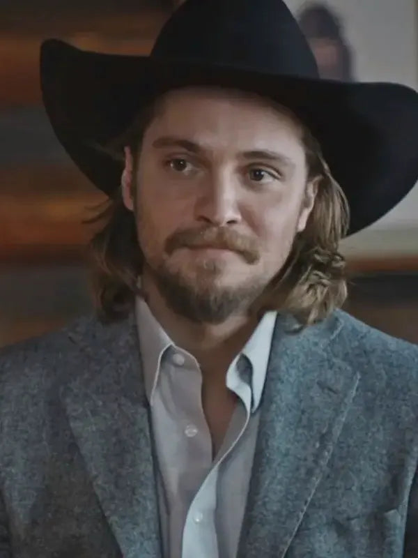 Luke Grimes Grey Blazer