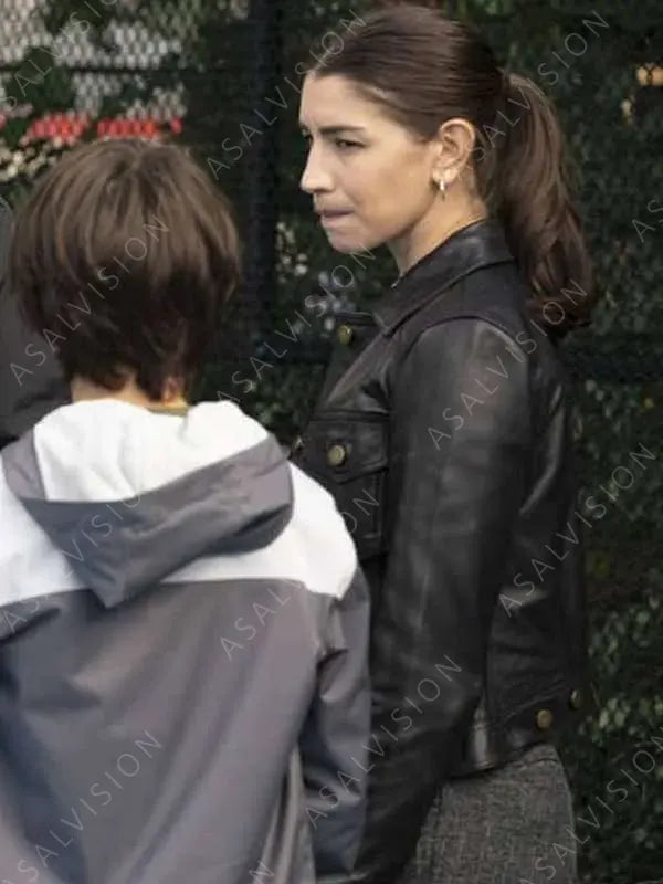 Marc Vargas Law & Order Special Victims Unit Elliot Villar Black Leather Jacket