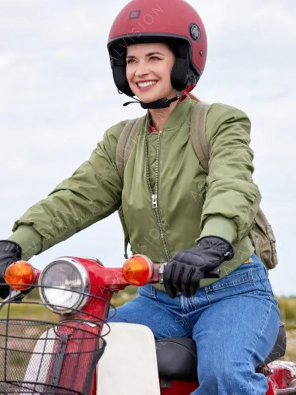 Margaret Clunie Movie For Love & Honey 2024 Eva Green Zipper Jacket
