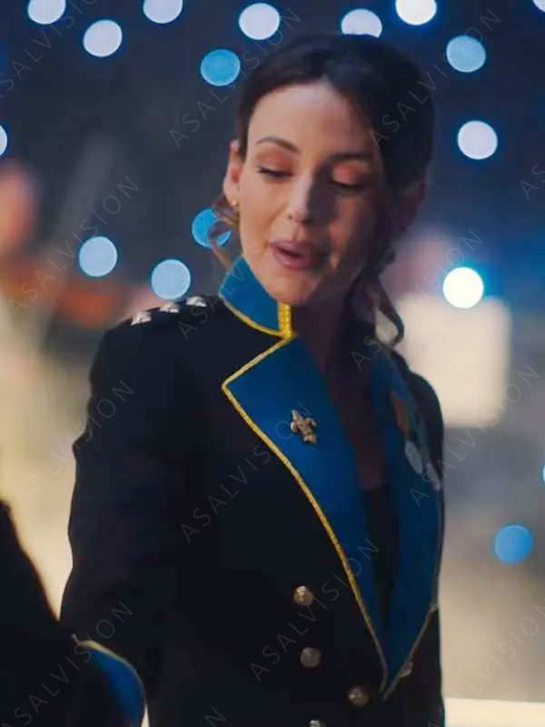 Maya Stern Fool Me Once Michelle Keegan Blue Uniform Blazer Coat