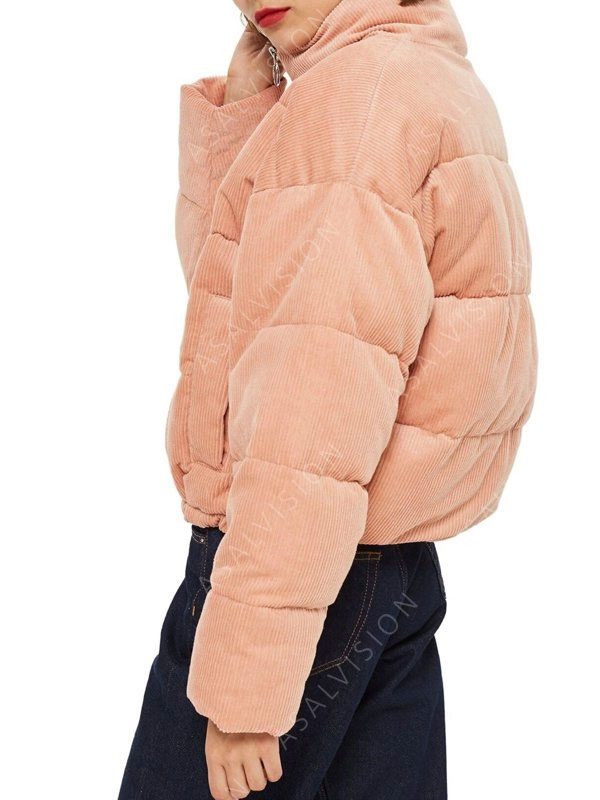 Midnight Mass Leeza Pink Puffer Jacket