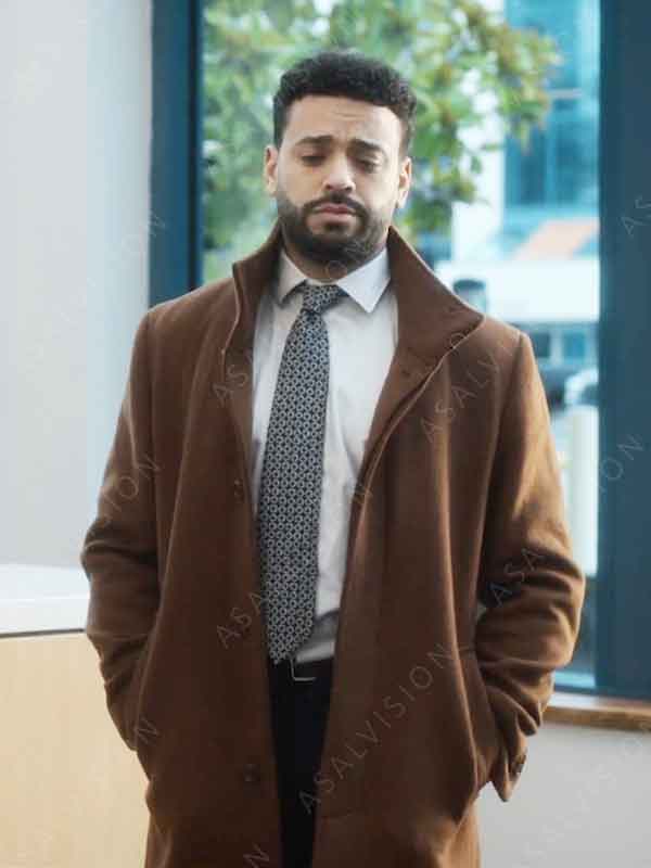 Mike Sherman TV Series Alert Missing Persons Unit Season 2 Ryan Broussard Brown Coat
