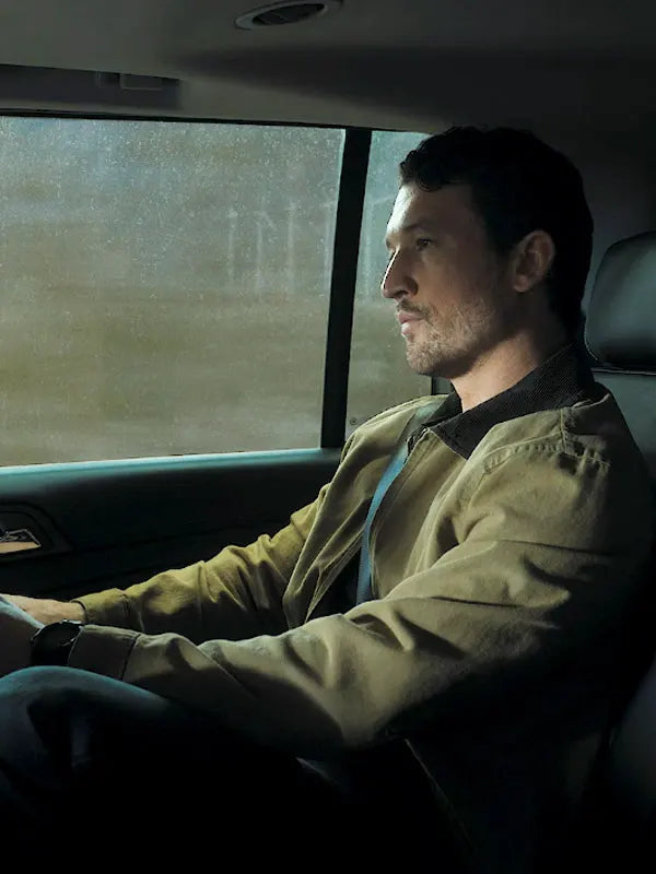 Miles Teller The Gorge 2025 Levi Cotton Jacket