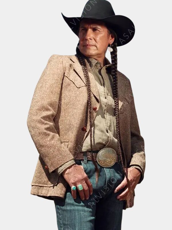 Mo Brings Plenty Yellowstone Season 5 Coat