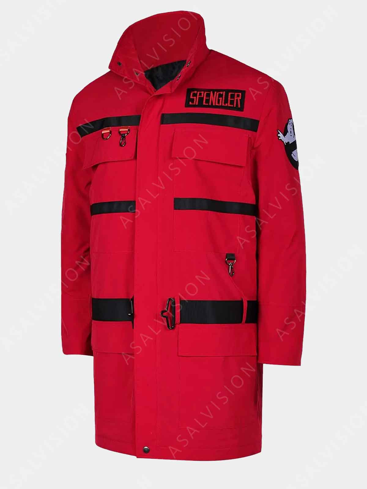 Movie Ghostbusters Frozen Empire Red Jacket