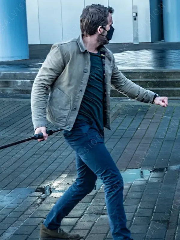 Ryan Reynolds The Adam Project 2022 Cotton Jacket