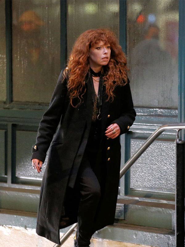 Natasha Lyonne TV Series Russian Doll Season 2 Nadia Vulvokov Long Trench Coat