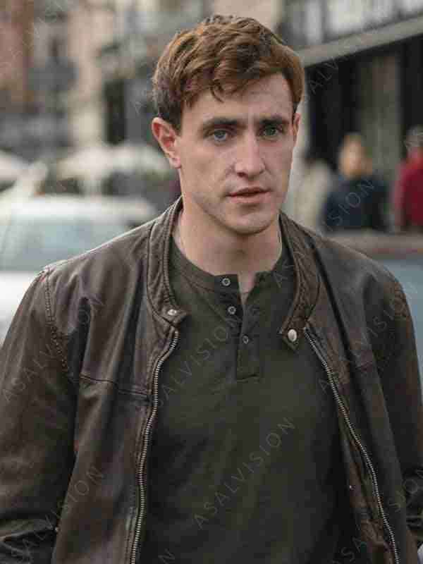Normal People 2020 Paul Mescal Brown Leather Jacket