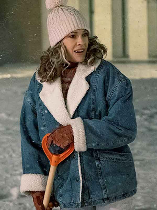 Ordinary Angels Sharon Stevens Sherpa Lined Denim Jacket