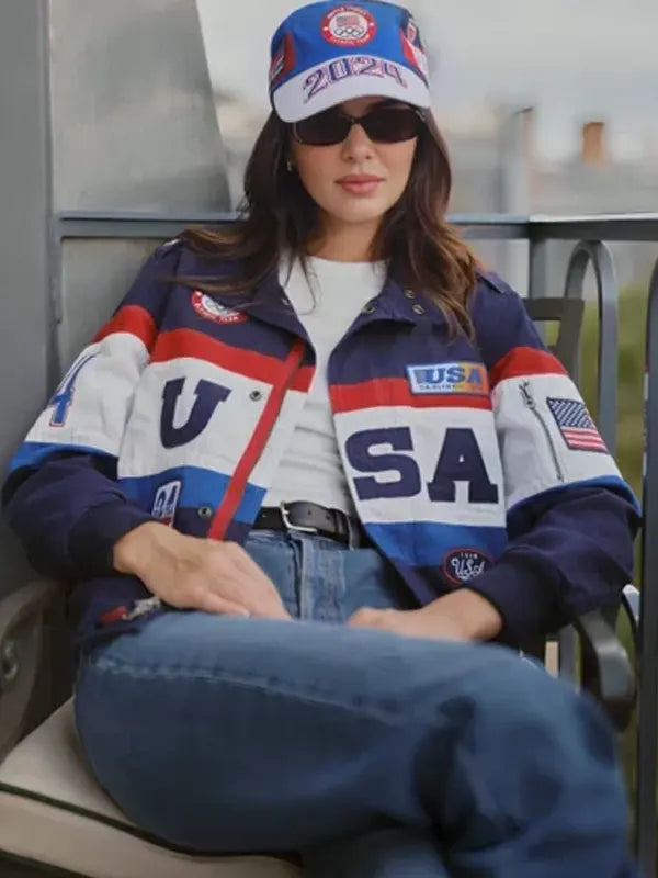 Paris Olympics 2024 Kendall Jenner Team USA Jacket
