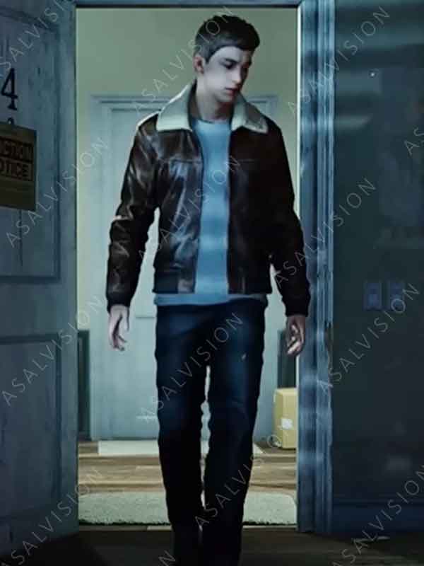 Peter Parker PS5 Game 2023 Marvel's Spider-Man 2 Brown Jacket