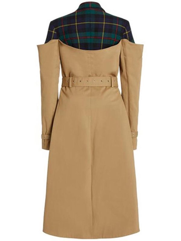 Power Book II Ghost S02 Carrie Milgram Trench Coat Back