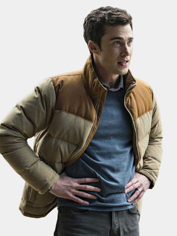 Resident Alien Levi Fiehler Puffer Jacket