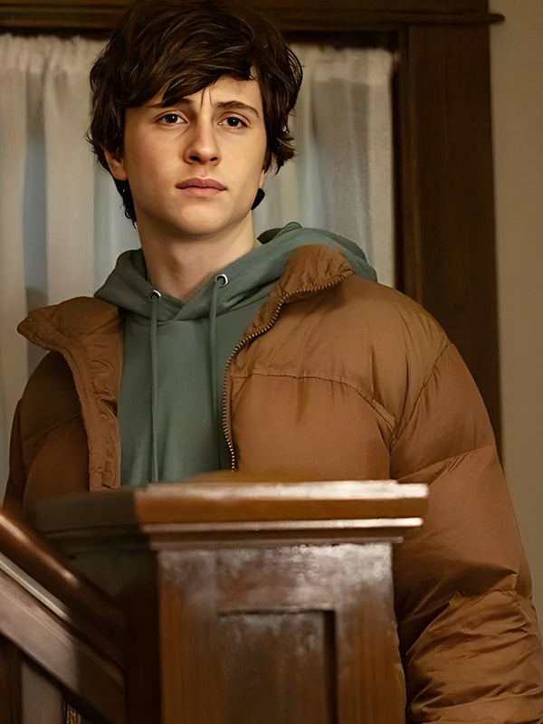 Resident Alien S04 Brown Puffer Jacket
