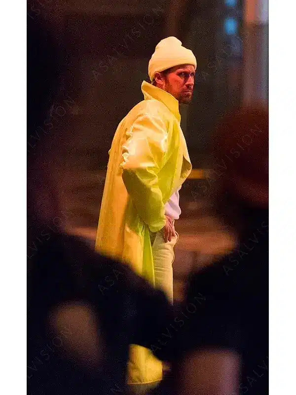 Ryan Gosling The Fall Guy 2024 Yellow Long Coat