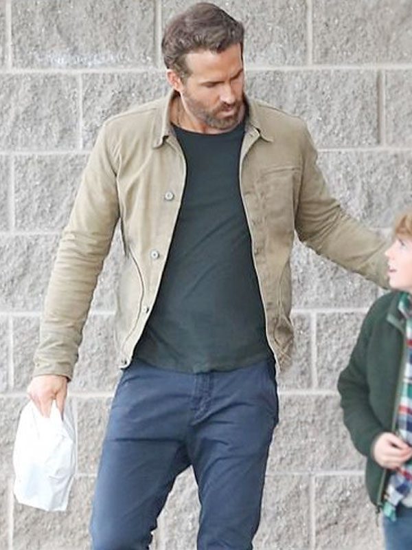 Ryan Reynolds The Adam Project 2022 Cotton Jacket