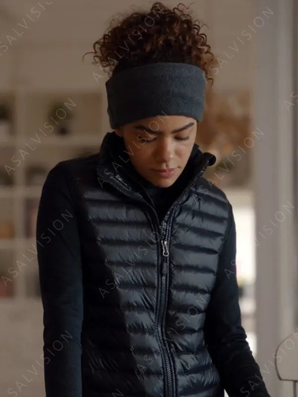 Season 2 Ginny Miller Black Puffer Vest