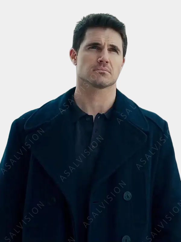 Simulant 2023 Evan Black Wool Coat