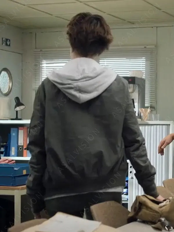 Sophia Under Paris 2024 Bérénice Bejo Gray Jacket