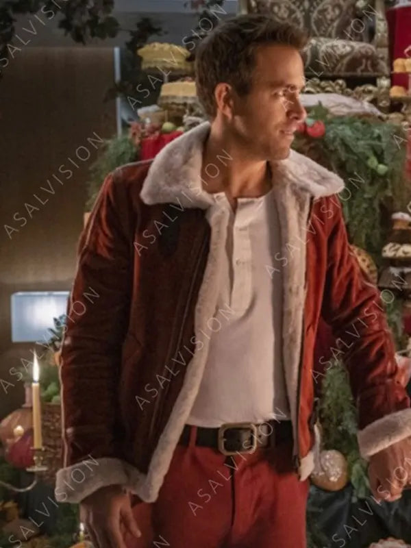 Spirited 2022 Clint Briggs Shearling Red Leather Jacket