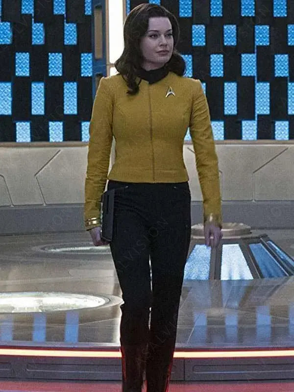 Star Trek Discovery Rebecca Romijn Yellow Jacket