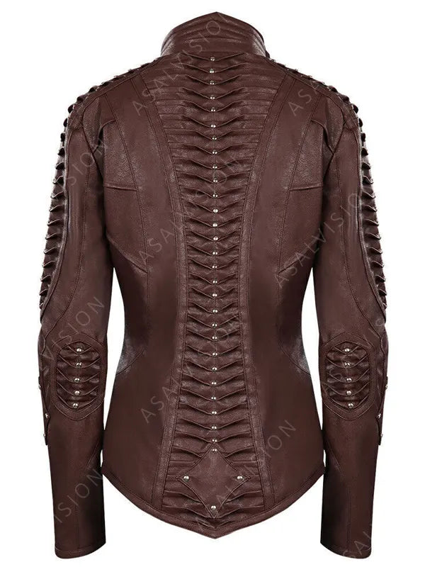 Star Trek Picard Seven of Nine Leather Jacket