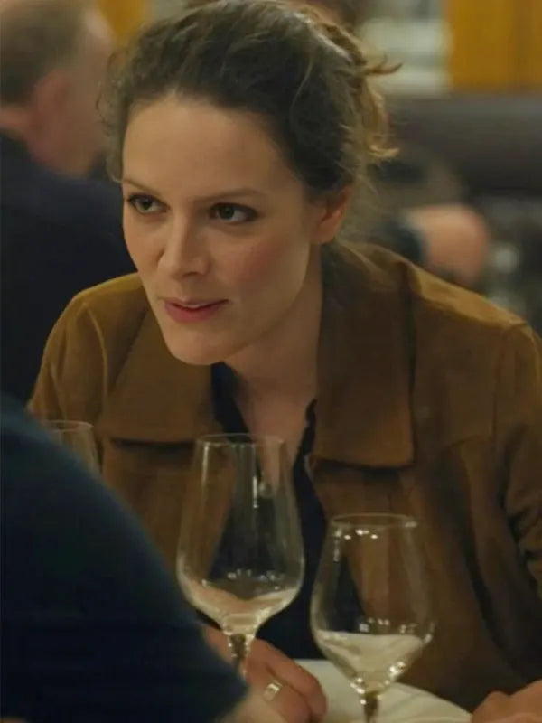 Stéphane Caillard Ad Vitam 2025 Leo Brown Suede Jacket