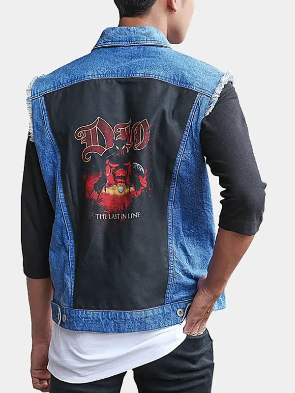 Stranger Things Eddie Munson Denim Vest