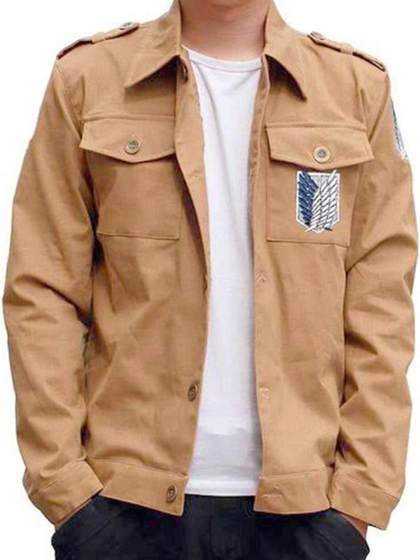 Survey Corps Brown Cotton Jacket