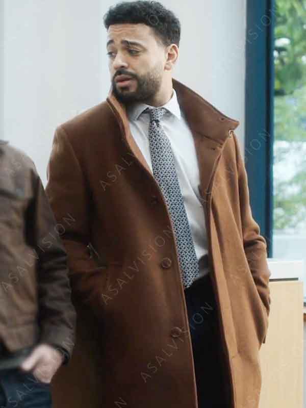 TV Series Alert Missing Persons Unit Season 2 Ryan Broussard Brown Coat