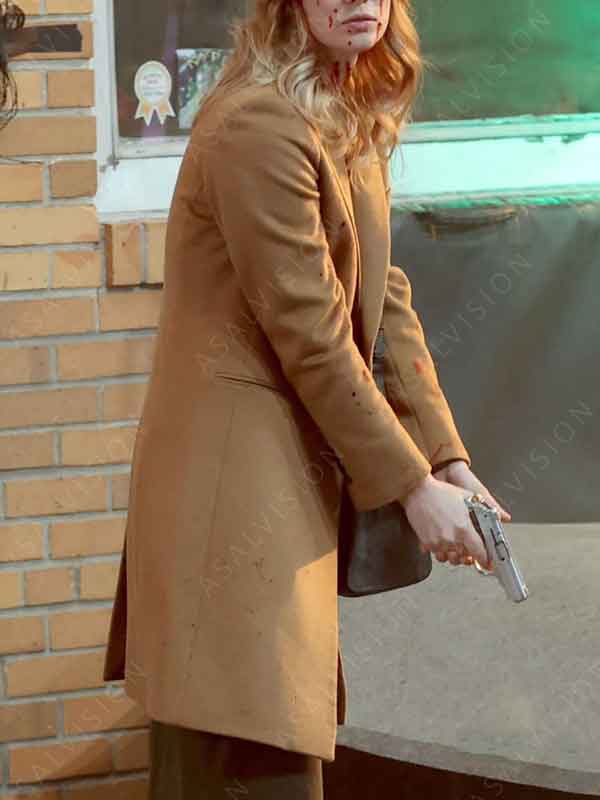 TV Series Daredevil Born Again Season 1 Deborah Ann Wool Trench Coat
