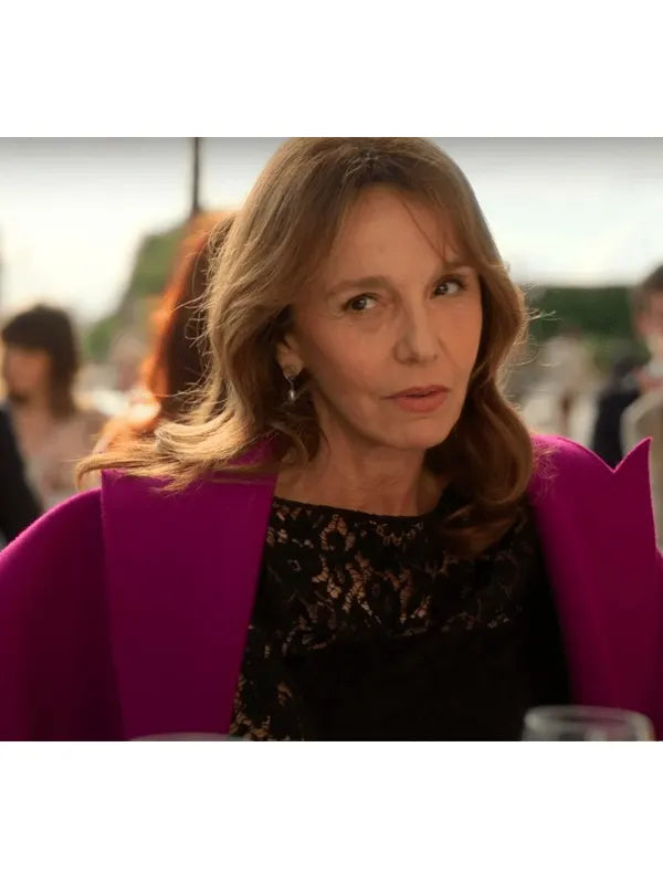 TV Series Emily In Paris Sylvie Purple Coat