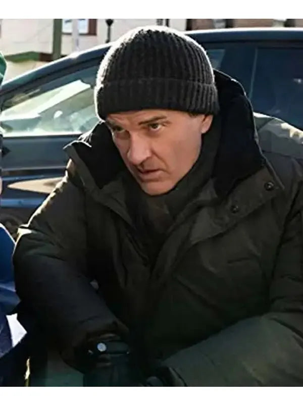 TV Series FBI Most Wanted Special Agent Black Puffer Coat