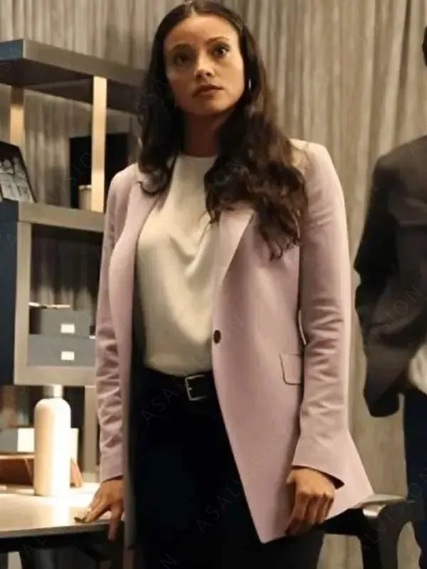 TV Show Found Lacey Quinn Purple Blazer