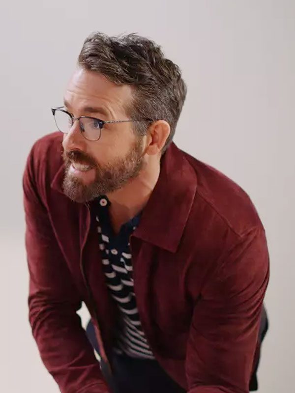 The Adam Project 2022 Ryan Reynolds Maroon Jacket