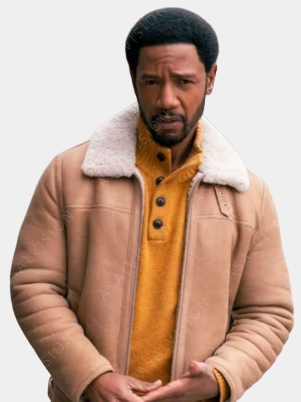 The Equalizer Season 3 Marcus Dante Shearling Jacket