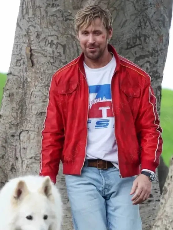 The Fall Guy 2024 Ryan Gosling Red Jacket