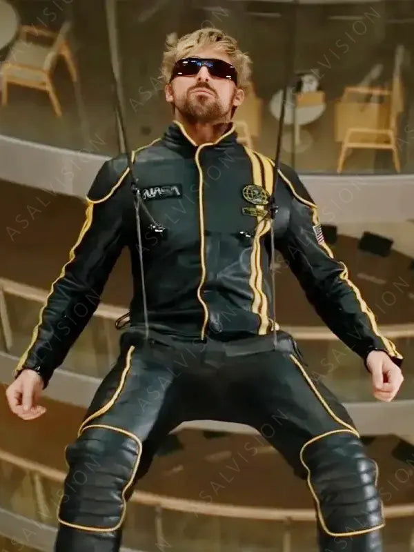 The Fall Guy Ryan Gosling NASA Leather Jacket
