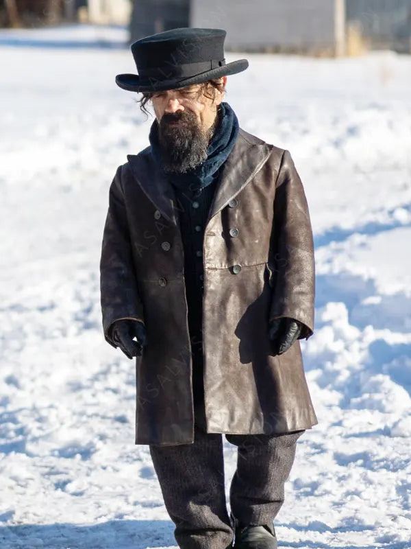 The Thicket Peter Dinklage Trench Leather Coat