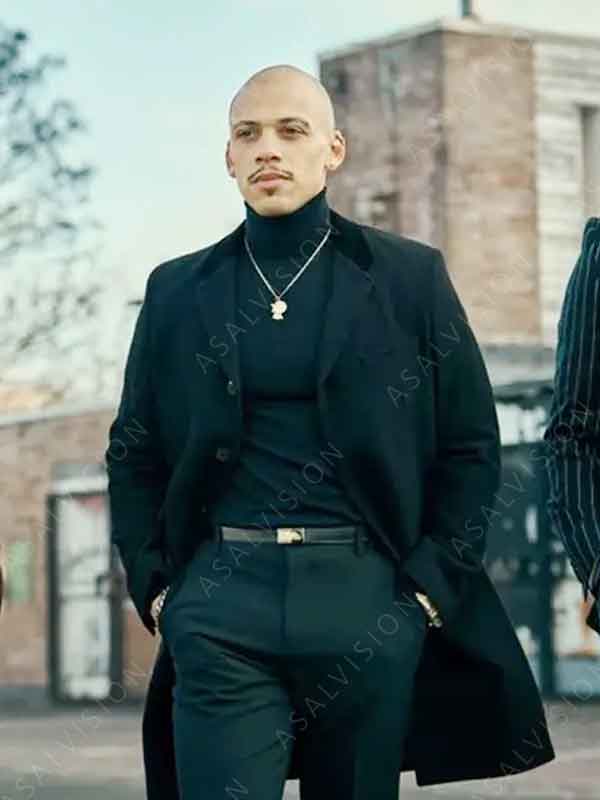 This Town 2024 Gregory Williams Black Trench Coat