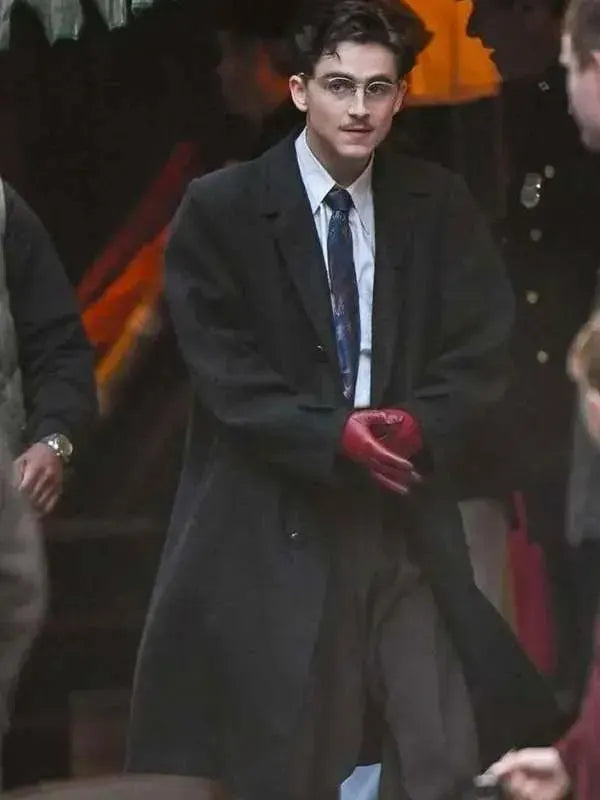 Timothée Chalamet 2025 Marty Supreme Marty Coat
