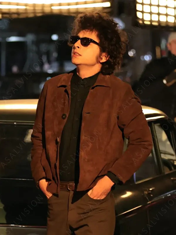Timothée Chalamet Brown Jacket