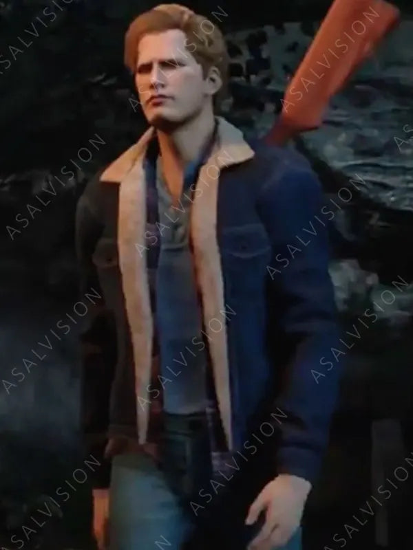 Tommy Jarvis Friday The 13th The Game Blue Jacket